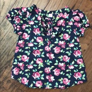 Cherokee size 2T floral blouse